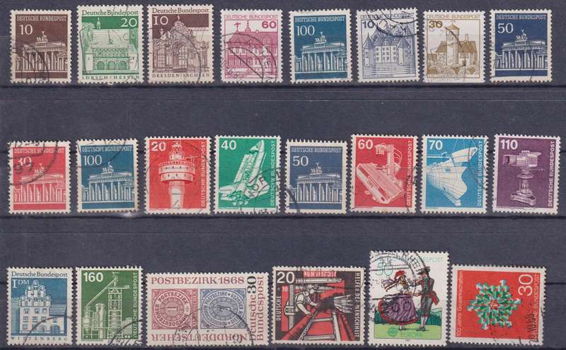 Stamps Mix World Card