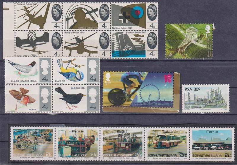 Stamps Mix World Card