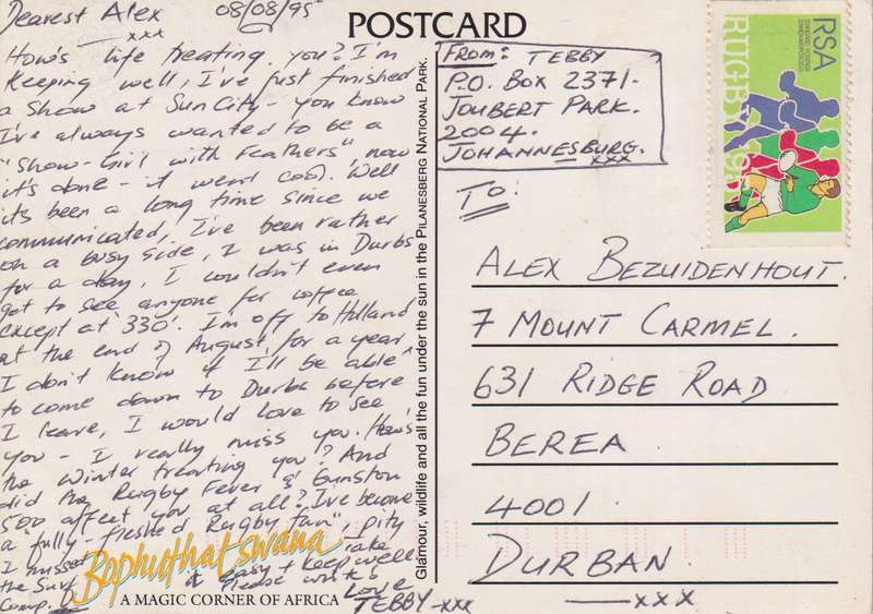 Post Cards / Maxi Card used
