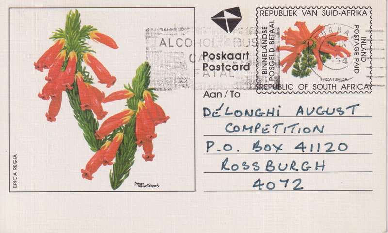 Post Cards / Maxi Card / Postal History / Pre paid Post Card Used
