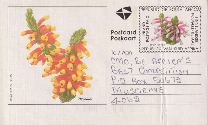 Post Cards / Maxi Card / Postal History / Pre paid Post Card Used