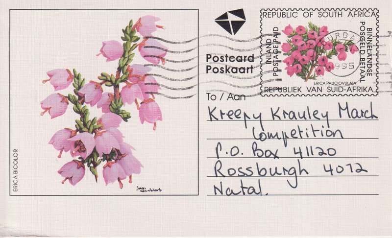 Post Cards / Maxi Card / Postal History / Pre paid Post Card Used