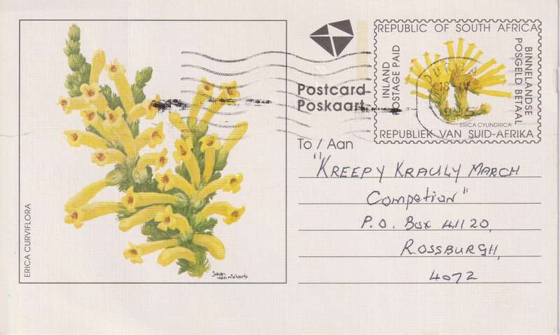 Post Cards / Maxi Card / Postal History / Pre paid Post Card Used