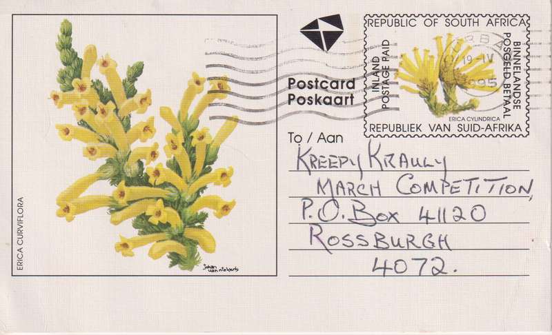 Post Cards / Maxi Card / Postal History / Pre paid Post Card Used