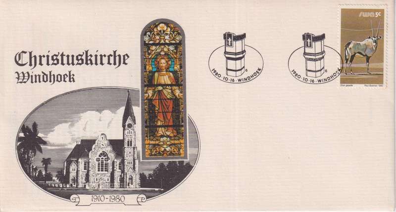 FDC SWA 1980 Wild Mammals