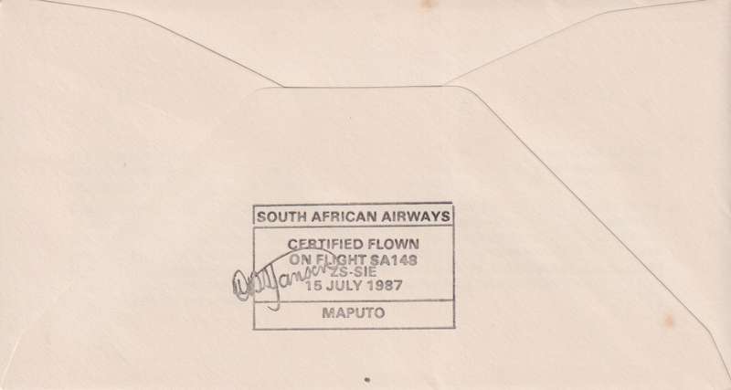 FDC RSA 1987 Rock Paintings