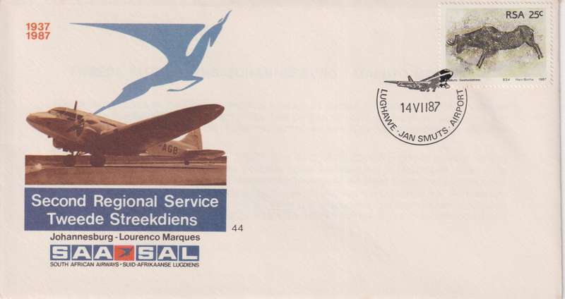 FDC RSA 1987 Rock Paintings