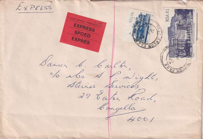 Postal History RSA