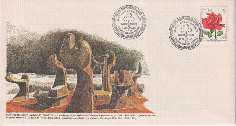 FDC RSA 1979 Rosafari 1979 World Rose Convention, Pretoria