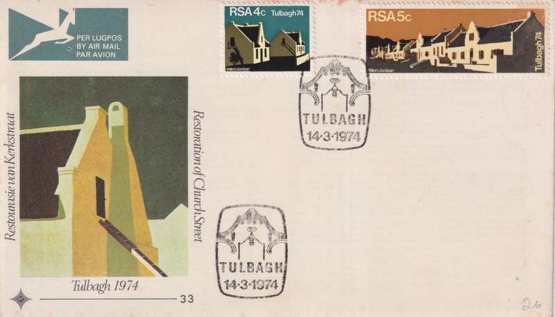 FDC RSA 1974 Restoration of Tulbagh