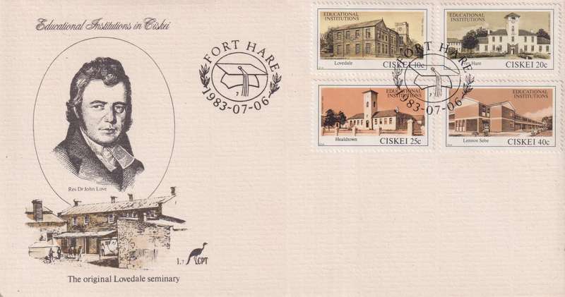 FDC Ciskei 1983 Educational Institutions