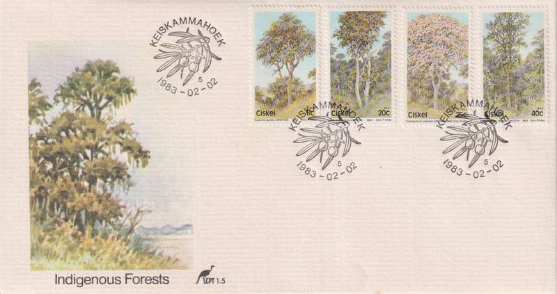 FDC Ciskei 1983 Flora - Trees