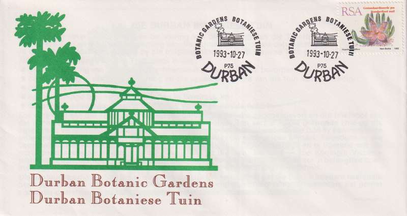 FDC RSA 1993 Flora - Succulents