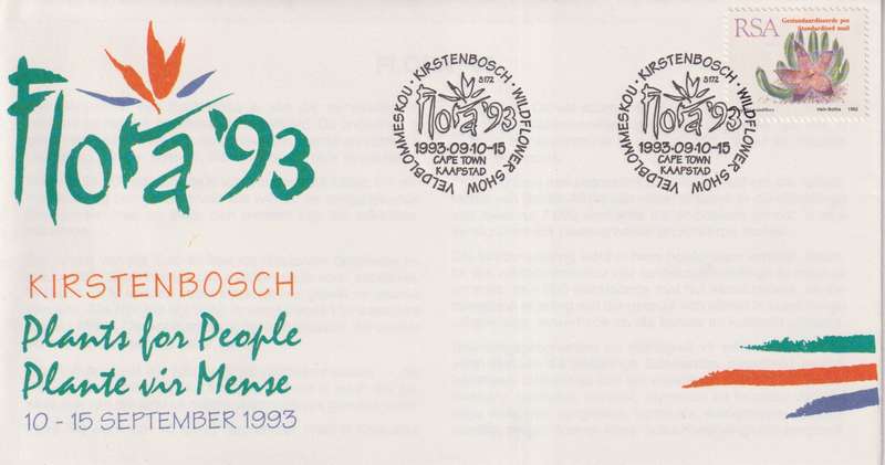FDC RSA 1993 Flora - Succulents