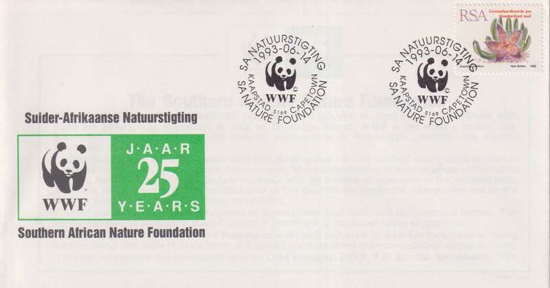 FDC RSA 1993 Flora - Succulents