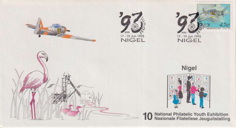 FDC RSA 1993 Aviation in South Africa
