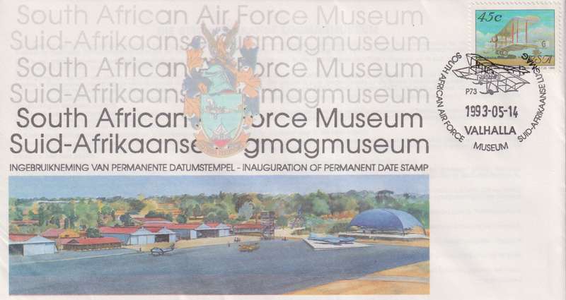FDC RSA 1993 Aviation in South Africa