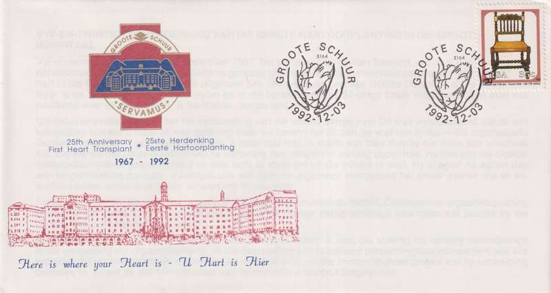 FDC RSA 1992 Antique Cape Furniture