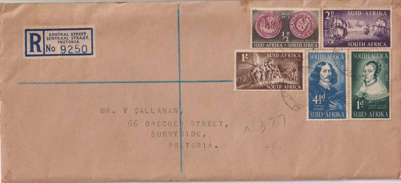 FDC / Postal History RSA