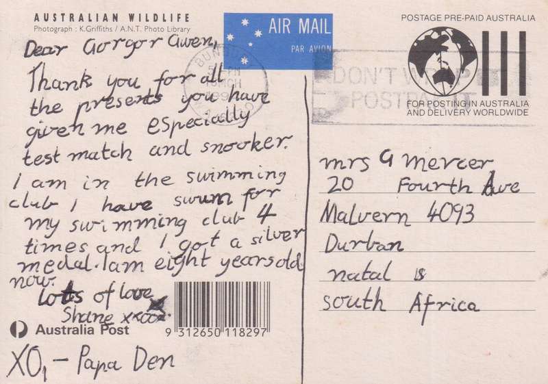 Post Card / Maxi Card Not used