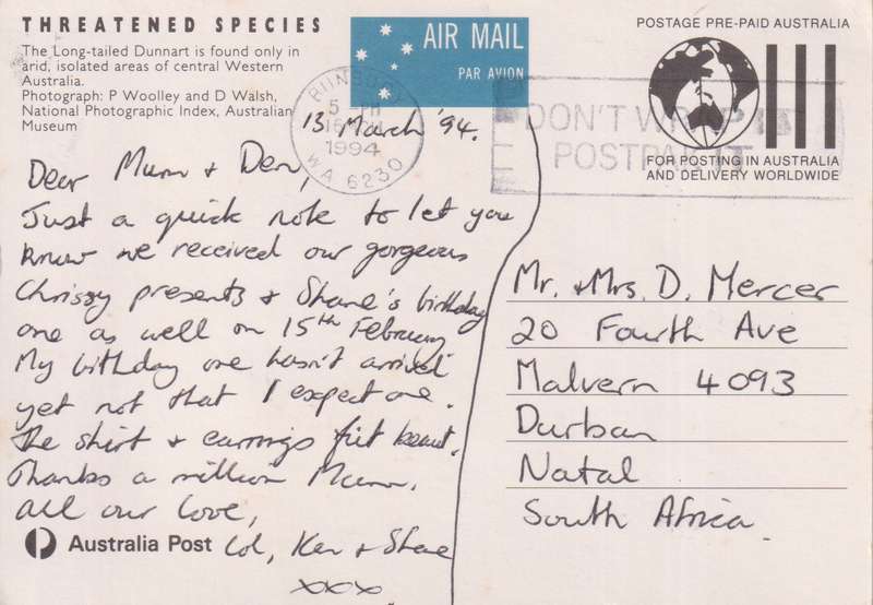 Post Card / Maxi Card Not used