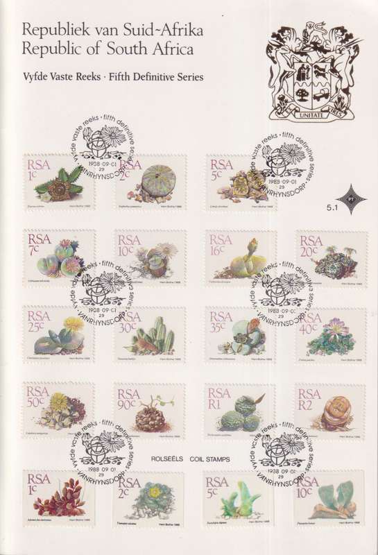 FDC RSA Fifth Definitive Series