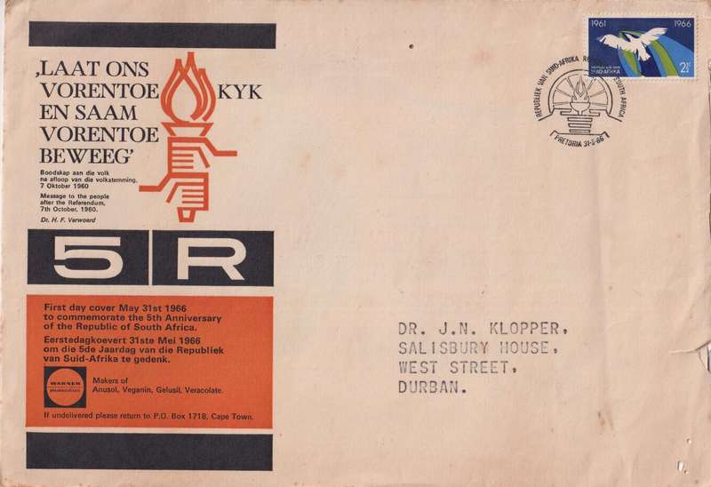Postal History RSA