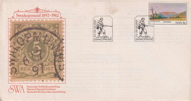 FDC SWA 1982 Mountains