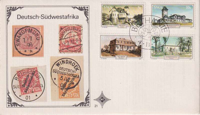 FDC SWA 1977 Historic Houses