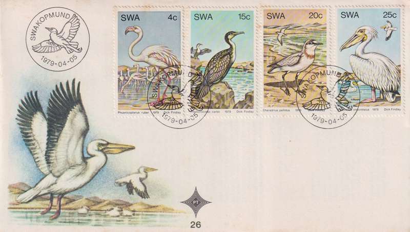 FDC SWA 1979 Water Birds