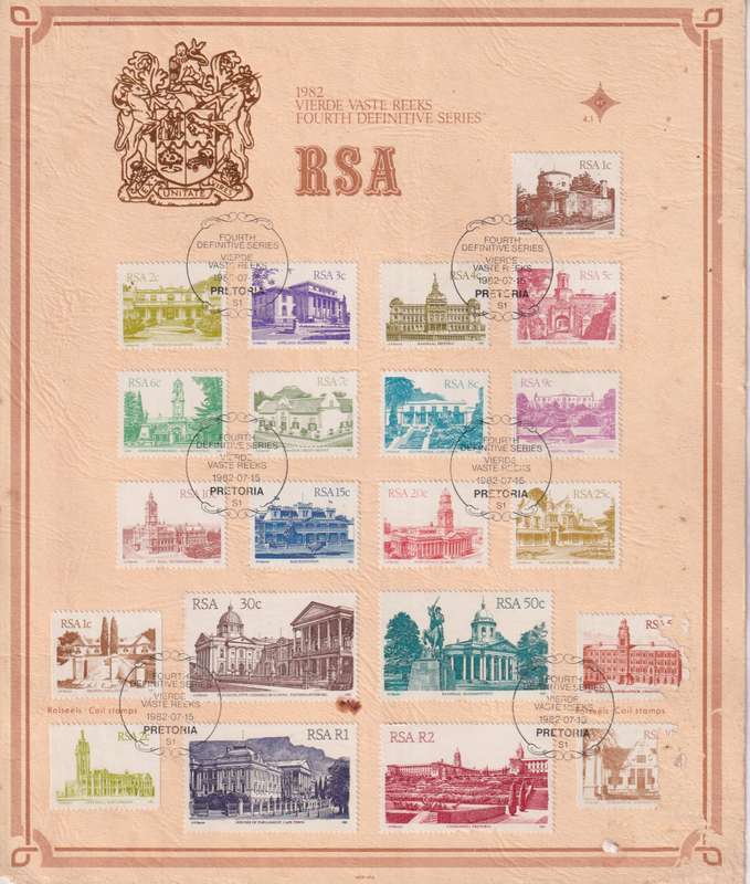 FDC RSA 1982 -1987 South African Architecture