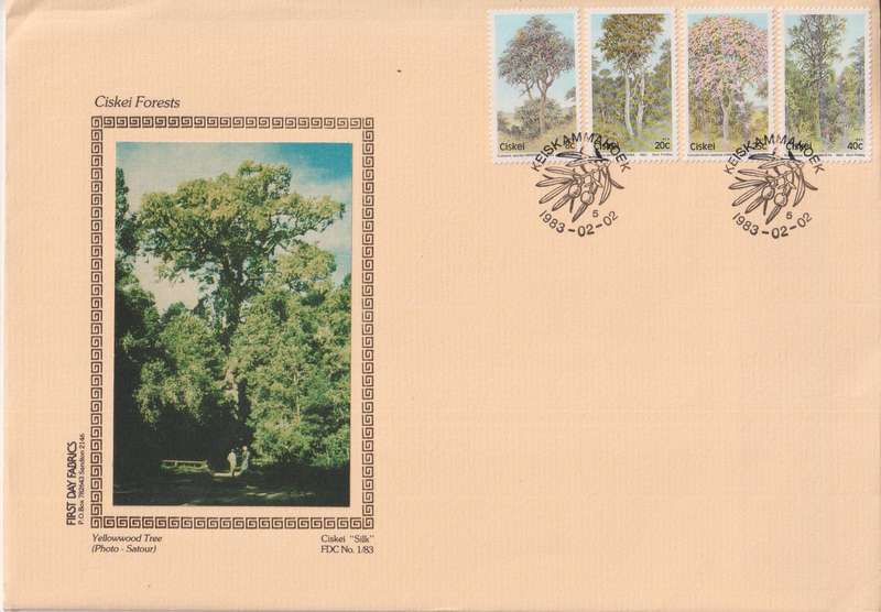 FDC Silk Limited Edition Ciskei