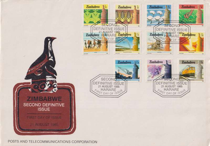 FDC Zimbabwe 1985 National Infrastructure