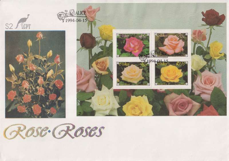 FDC Ciskei 1994 Flowers - Roses