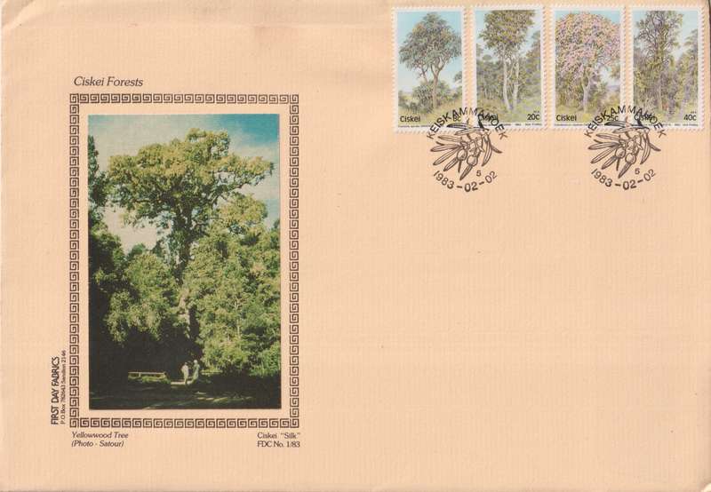 FDC Silk Ciskei 1983 Flora - Trees