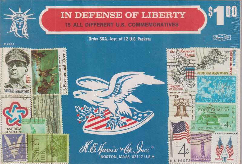 Stamps USA Mix Card
