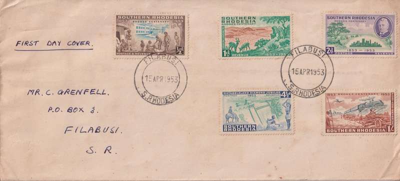Postal History Southern Rhodesia