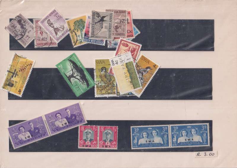 Stamps Mix World Card