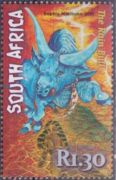 Stamps RSA 2001 South African Myths and Legends