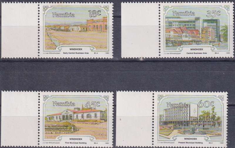 Stamps 1990 The 100th Anniversary of Windhoek