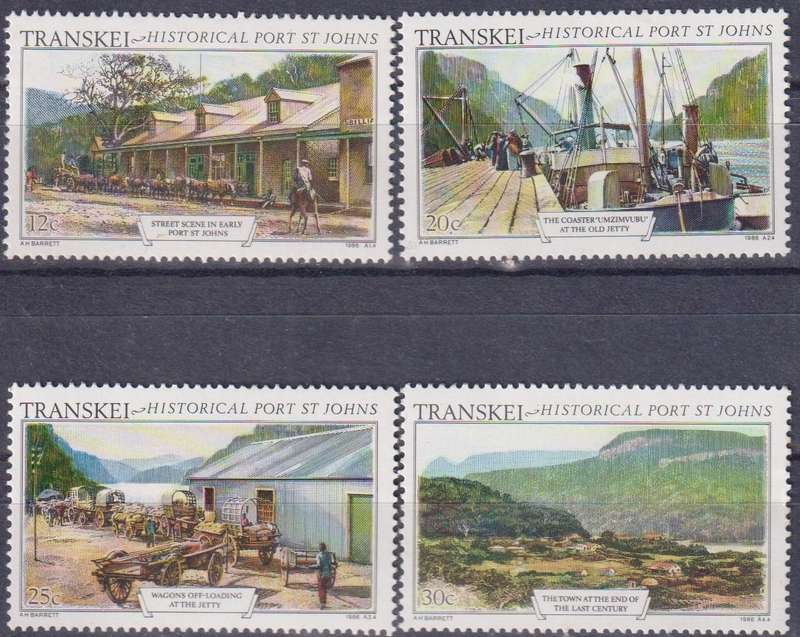 Stamps 1986 Historic Port St. Johns