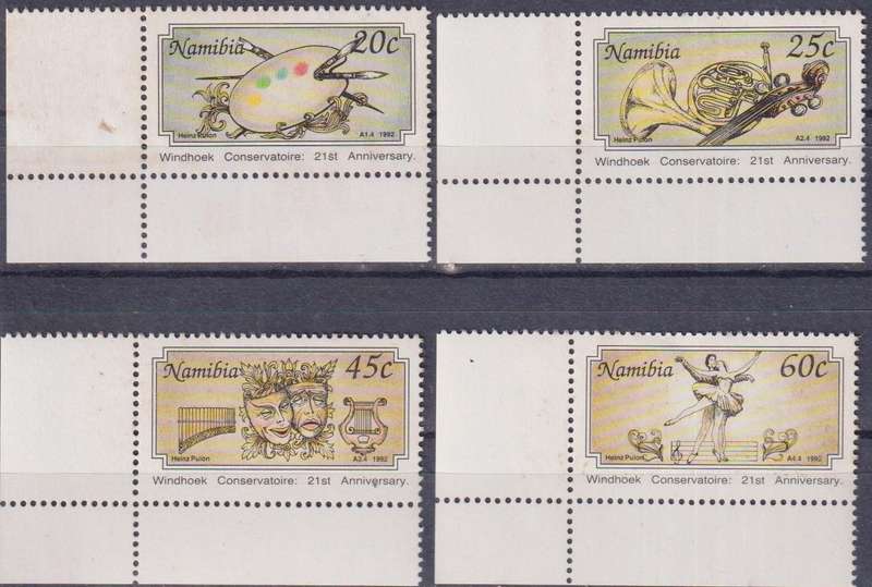 Stamps 1992 The 21st Anniversary of Windhoek Conservatory