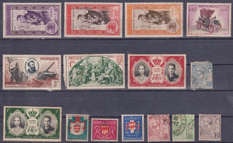 Stamps Mix World Card