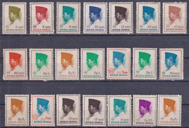 Stamps Mix World Card