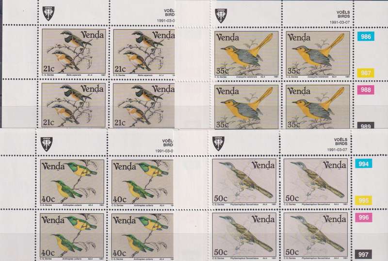 Stamps Control Blocks