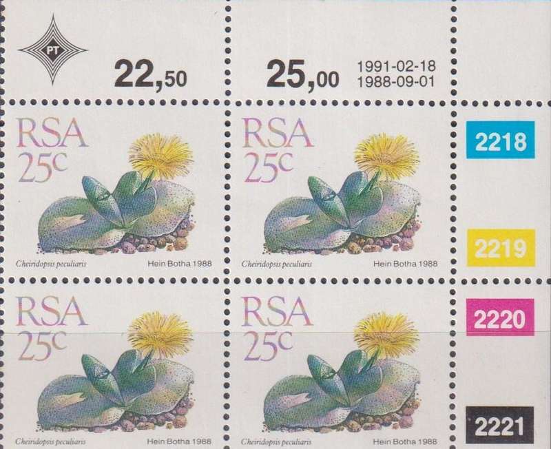 Stamps Control Blocks