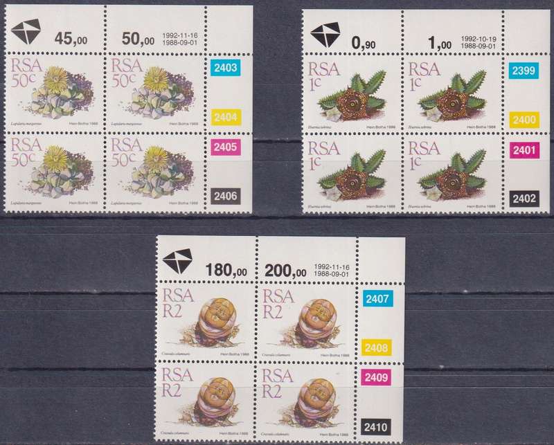 Stamps Control Blocks