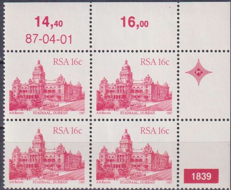 Stamps Control Blocks