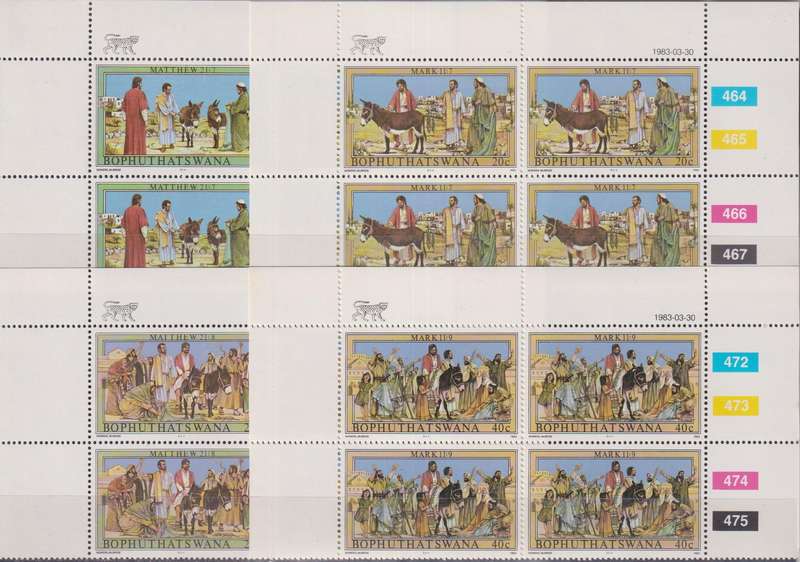 Stamps Control Blocks