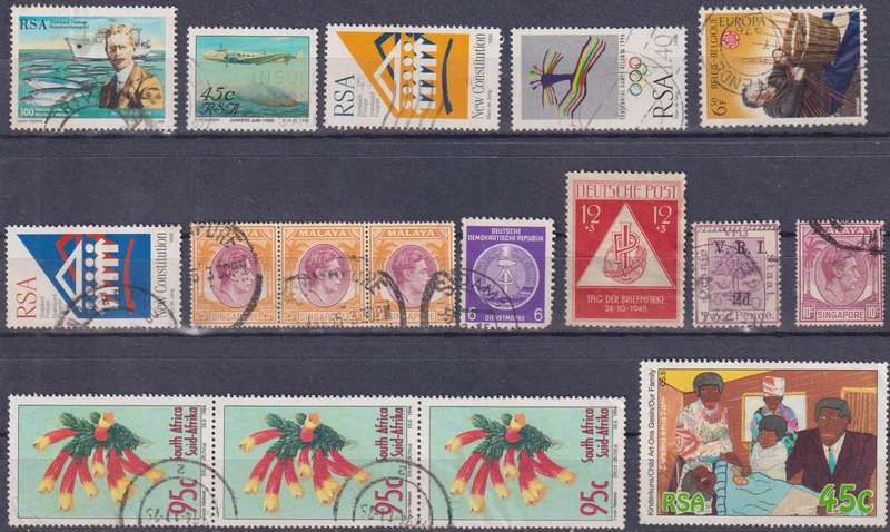Stamp Mix World Card